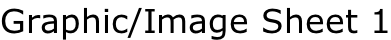 Graphic/Image Sheet 1